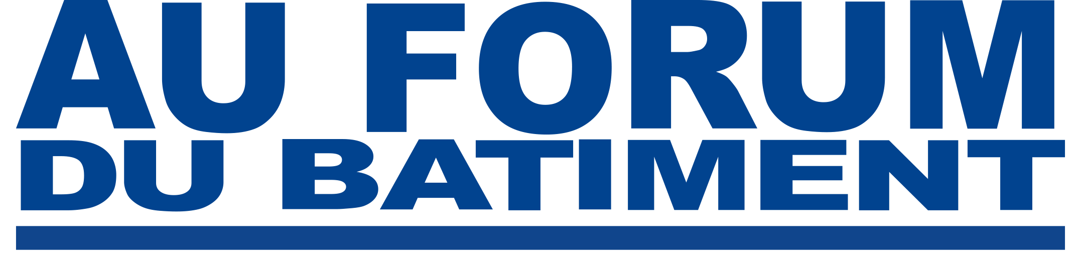 logo au forum du bâtiment
